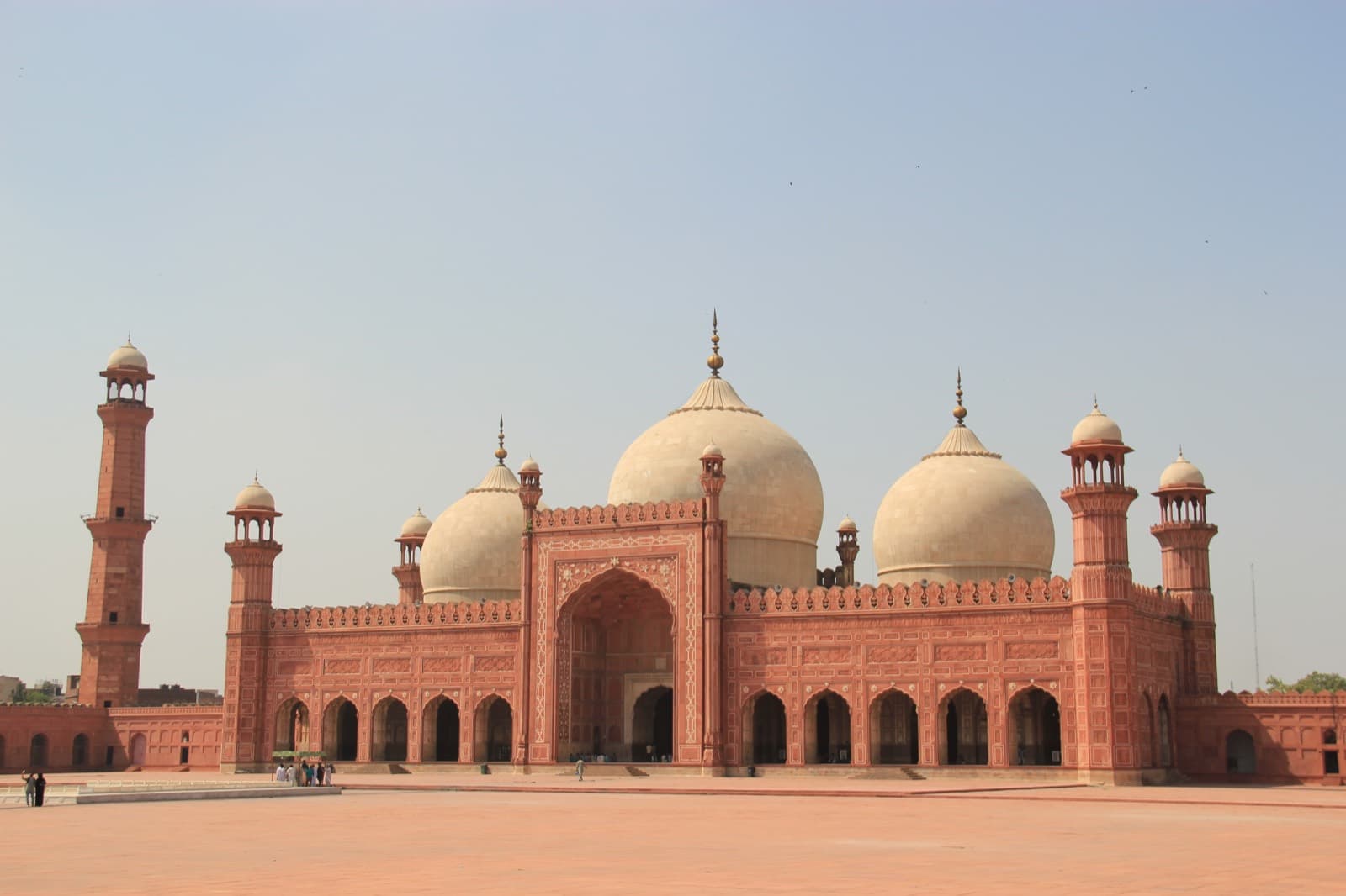 The Badshahi Mosque in Lahore