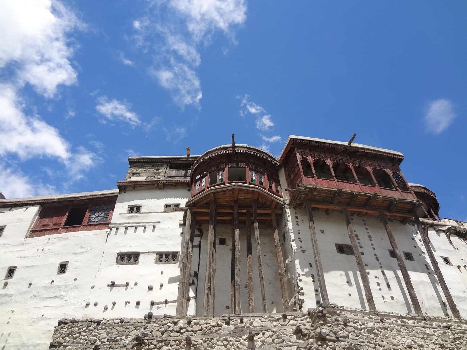Baltit Fort above Karimabad in the Hunza Valley